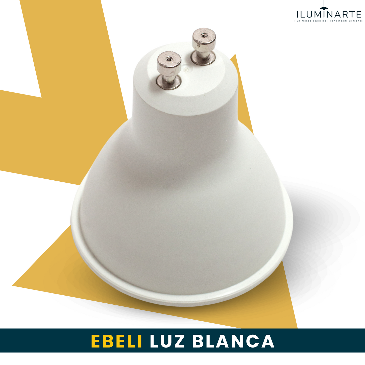 EBELI Bombillo Dicro LED GU-10 7W Luz Blanca 6500K