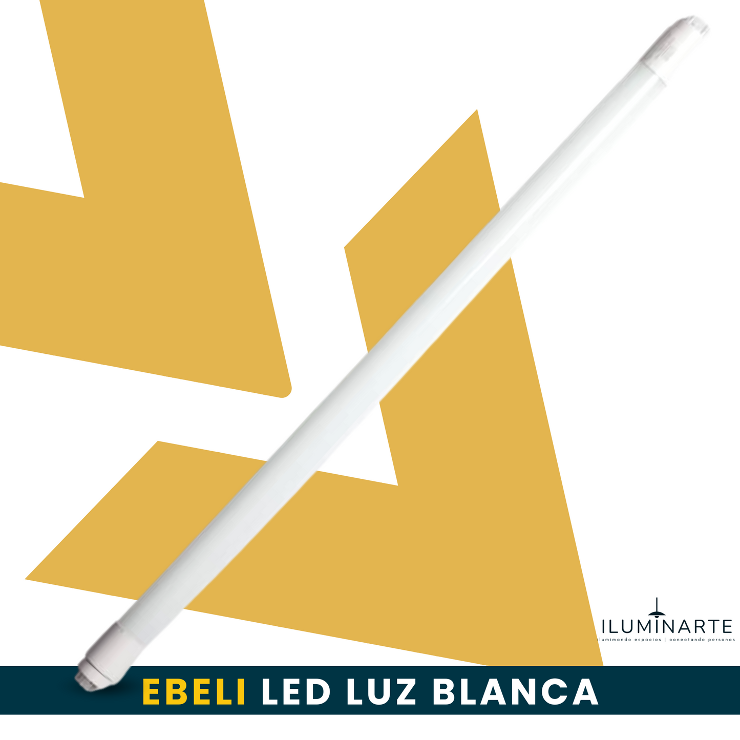 EBELI Tubo T8 LED Blanco 6500K 9 WATT 60 CM